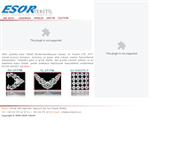 Tablet Screenshot of esortekstil.com